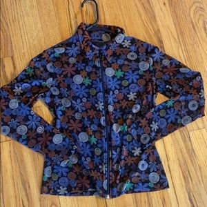 Vintage 90’s mesh floral jacket